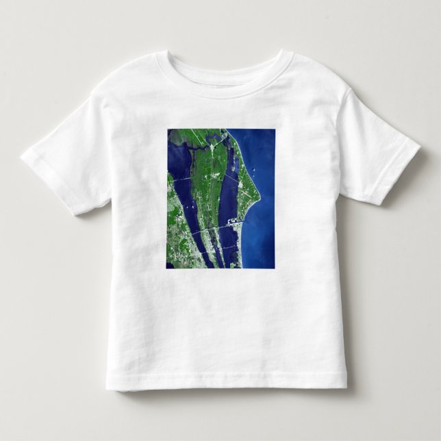 Camiseta De Bebé El Centro Espacial John F Kennedy (Anverso)