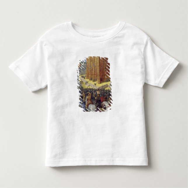 Camiseta De Bebé El cerco de Jerusalén por Nebuchadnezzar (Anverso)