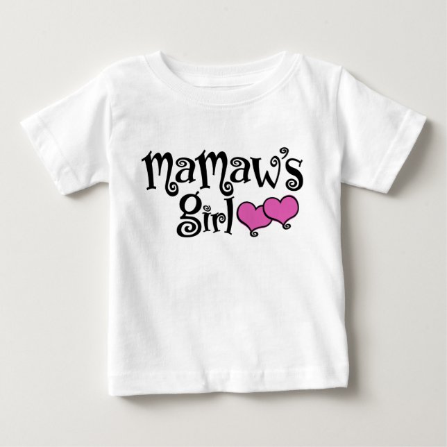 Camiseta De Bebé El Chica de MaMaw (Anverso)