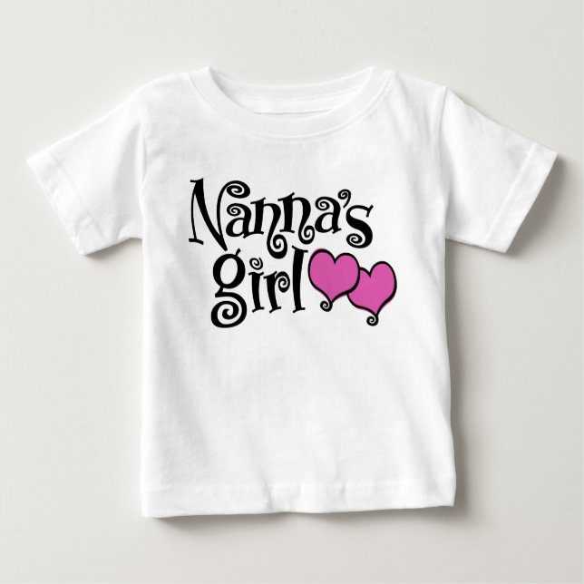 Camiseta De Bebé El Chica de Nanna (Anverso)