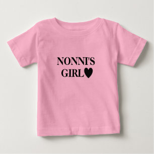 Camiseta De Bebé El chica de Nonni