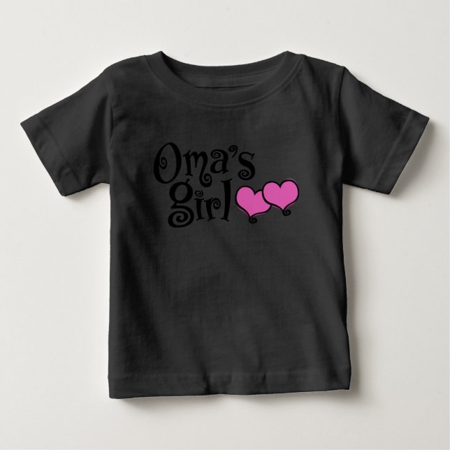 Camiseta De Bebé El Chica de Oma (Anverso)