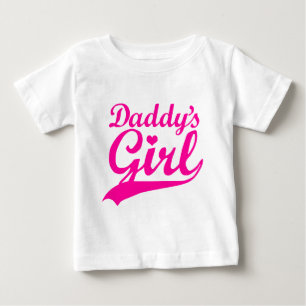 Camiseta De Bebé El Chica de papá