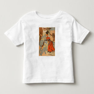 Camiseta De Bebé El Chica del circo: alimentando al elefante y al m