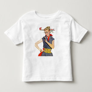 Camiseta De Bebé El Chica que robó aviones