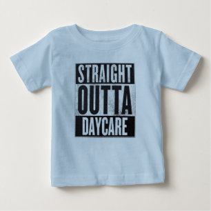 Camiseta De Bebé El chico se sale directo de la guardería