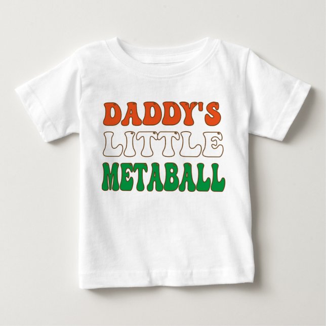 Camiseta De Bebé El Chiste italiano de papá es gracioso (Anverso)