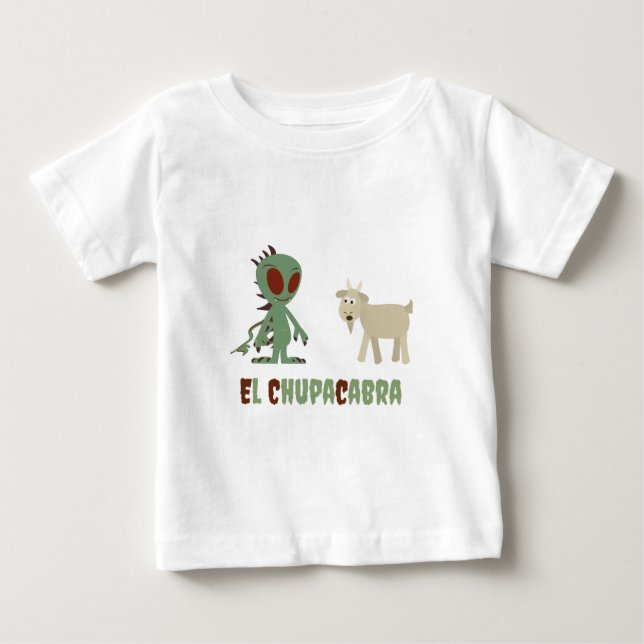 Camiseta De Bebé El Chupacabra (Anverso)