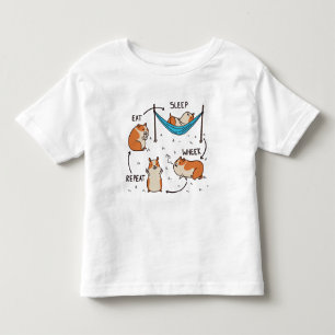 Camiseta De Bebé El ciclo de vida de un Conejillo de Indias