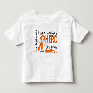 Camiseta De Bebé El cielo necesitó una leucemia del papá del hér