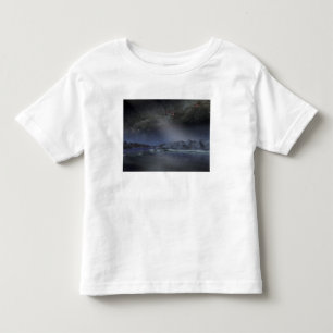 Camiseta De Bebé El cielo nocturno de un planeta extranjero