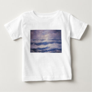 Camiseta De Bebé El cielo y el océano (por Emil Carlsen)