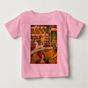 Camiseta De Bebé El circo de Georges Seurat (1891)