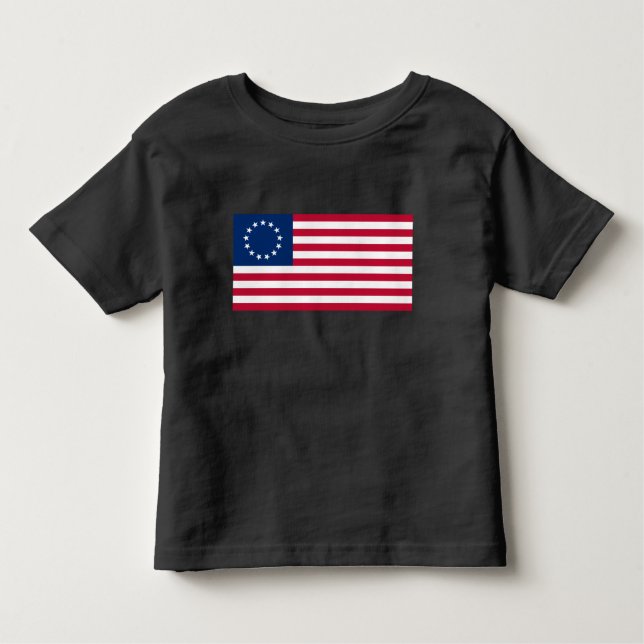 Camiseta De Bebé El Círculo de Estrellas, Bandera de Estados Unidos (Anverso)
