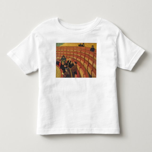 Camiseta De Bebé El círculo superior en el teatro du Chatelet (Anverso)