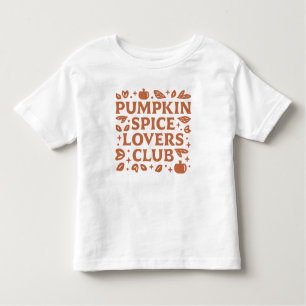 Camiseta De Bebé El club de amantes de las calabazas