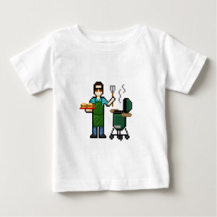 Camiseta De Bebé El cocinar en la parrilla de BGE
