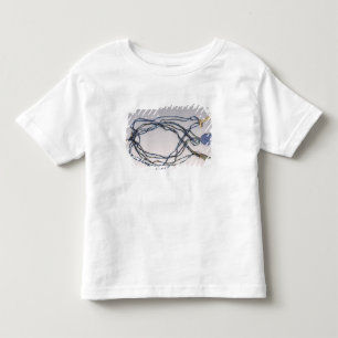 Camiseta De Bebé El collar, encontró en una momia