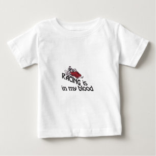 Camiseta De Bebé El competir con en mi sangre