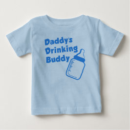 Camiseta De Bebé El compinche de consumición del papá