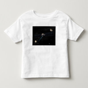 Camiseta De Bebé El concepto del artista de la nave espacial del