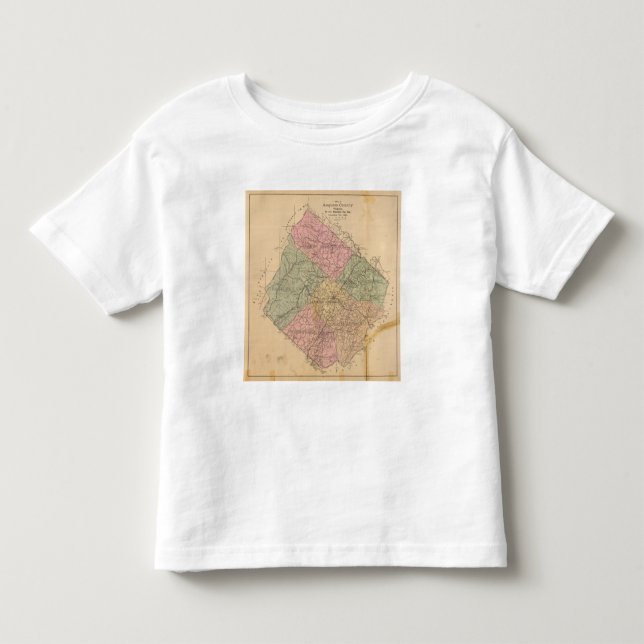 Camiseta De Bebé El condado de Augusta, Virginia 2 (Anverso)