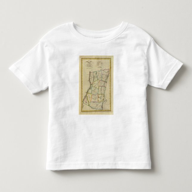 Camiseta De Bebé El condado de Columbia (Anverso)