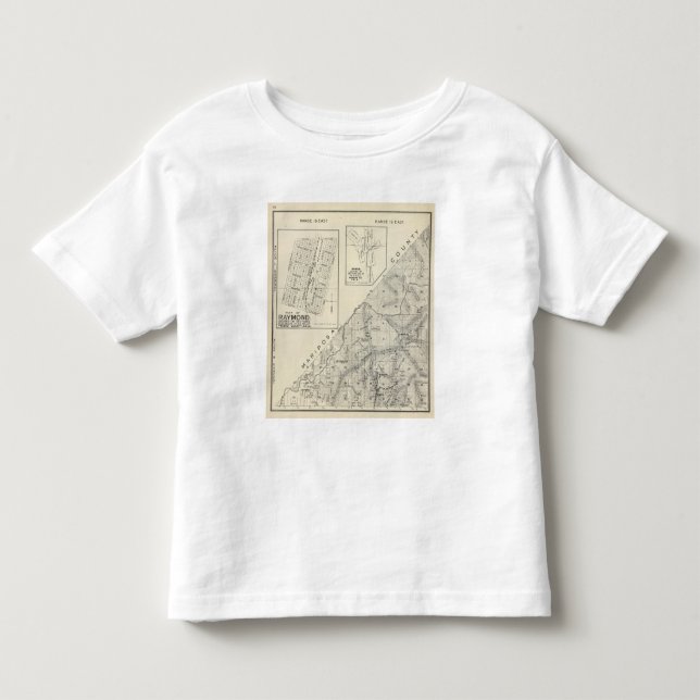 Camiseta De Bebé El condado de Madera, California (Anverso)