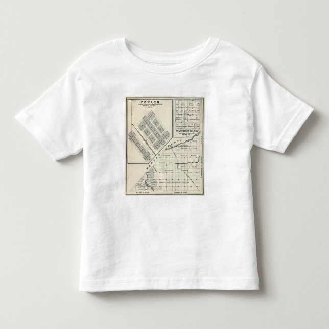 Camiseta De Bebé El condado de Madera, California 3 (Anverso)