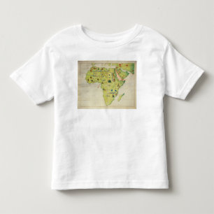 Camiseta De Bebé El continente de África