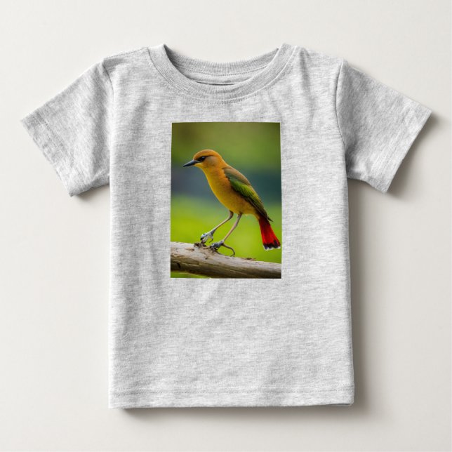 Camiseta De Bebé El corazón salvaje de Australia: Naturaleza indómi (Anverso)