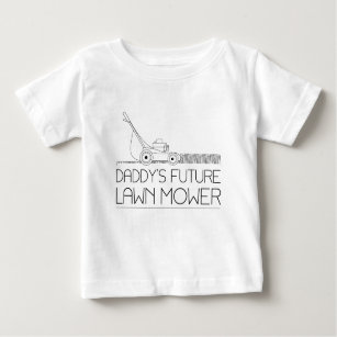 Camiseta De Bebé El cortacésped futuro del papá