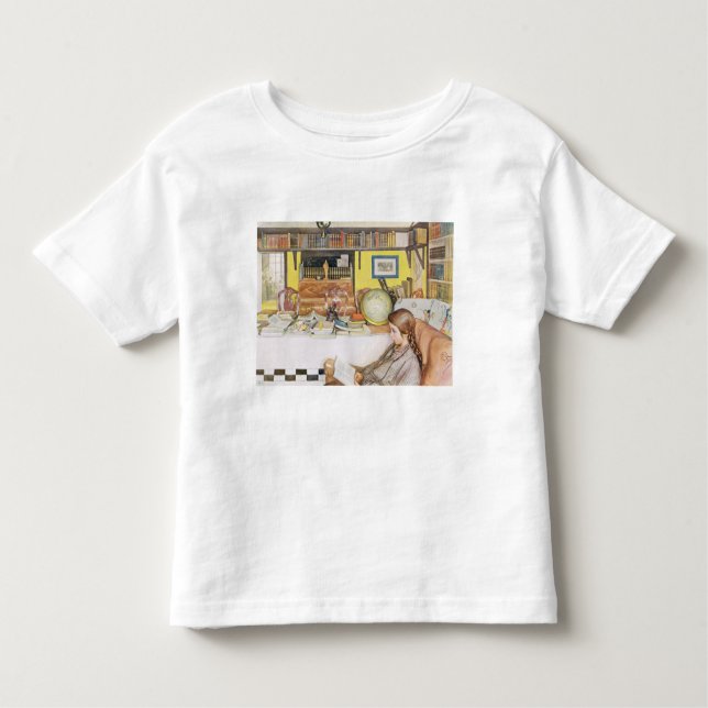 Camiseta De Bebé El cuarto de lectura, pub. en "Lasst Licht Hinin" (Anverso)