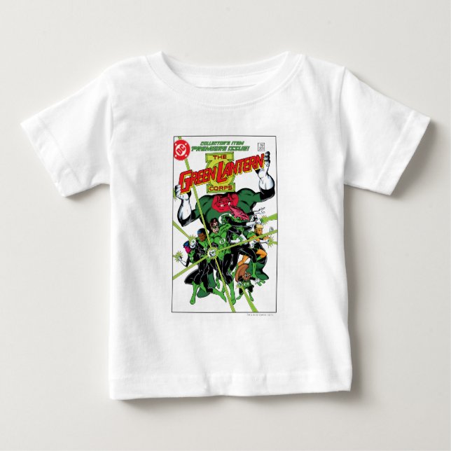 Camiseta De Bebé El Cuerpo de Linternas Verdes (Anverso)