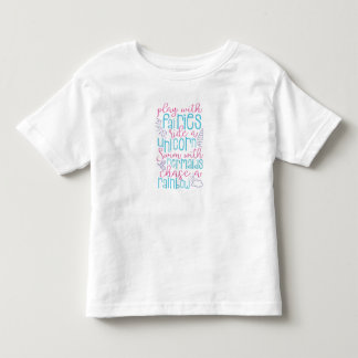 Camiseta De Bebé El decir dulce del chica