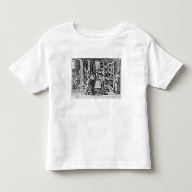 Camiseta De Bebé El desarrollo de la impresión, platea 5 de 'Nova (Anverso)