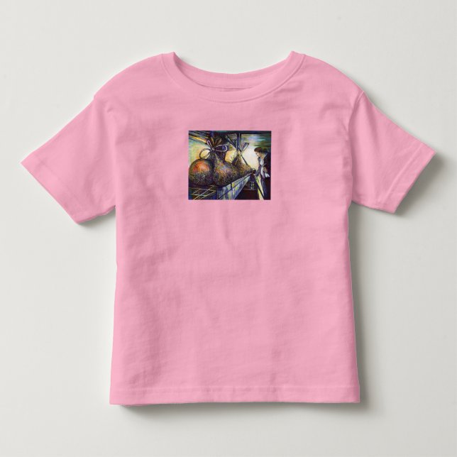 Camiseta De Bebé El devastador destino de la vida (Anverso)