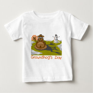 Camiseta De Bebé El día de Groundhog