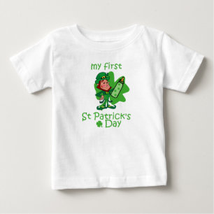 Camiseta De Bebé El día de mi primer St Patrick
