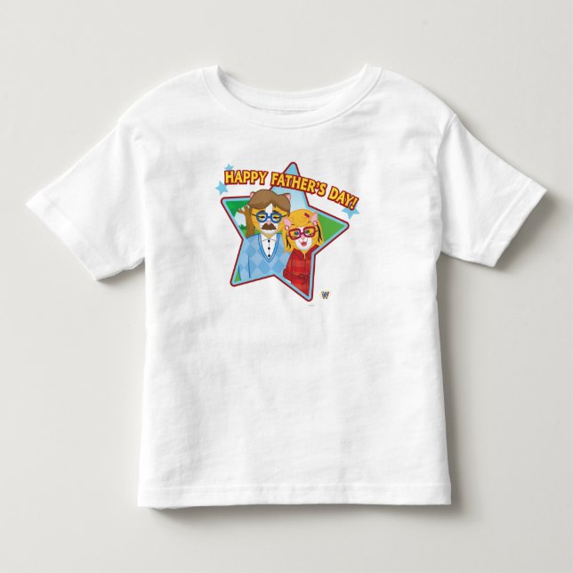 Camiseta De Bebé ¡El día de padre feliz! (Anverso)