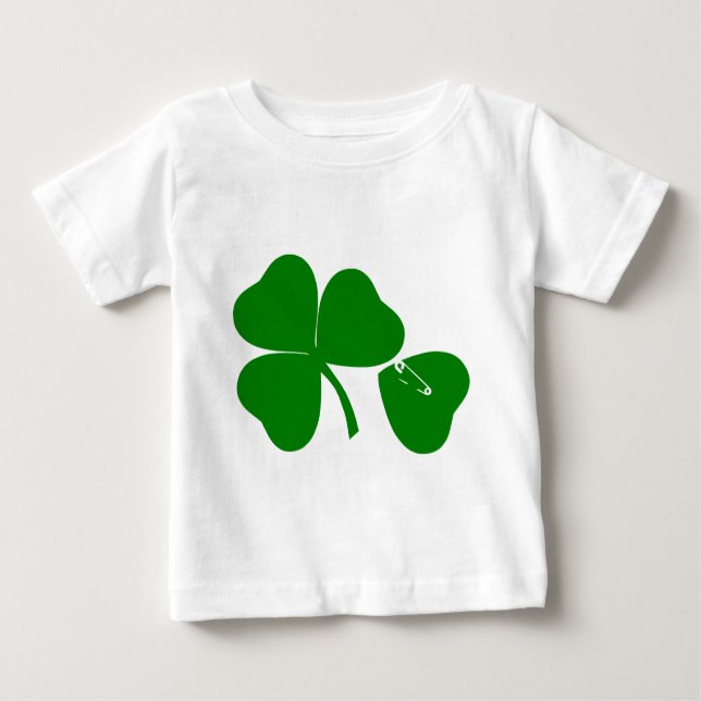Camiseta De Bebé El Día de San Patricio tiene suerte, niño Hoddie (Anverso)