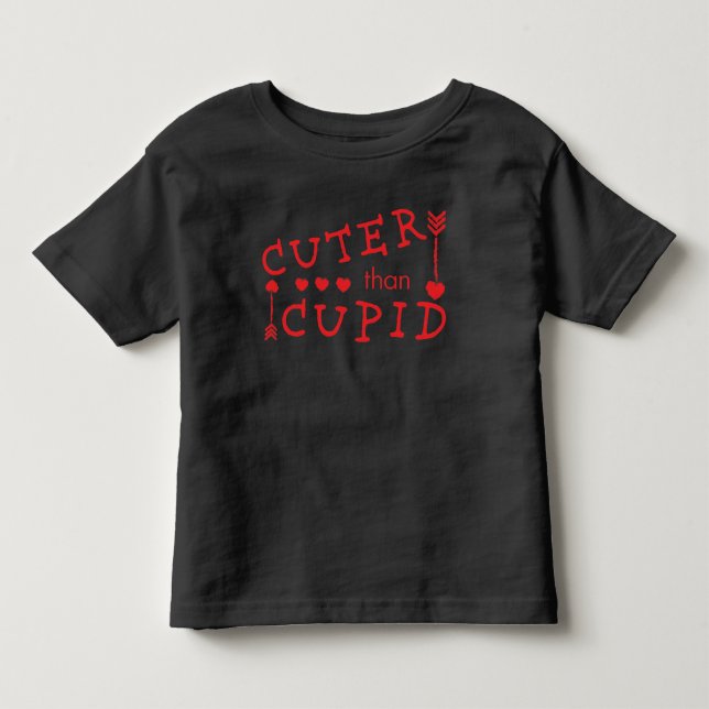 Camiseta De Bebé El día de San Valentín Cupido (Anverso)