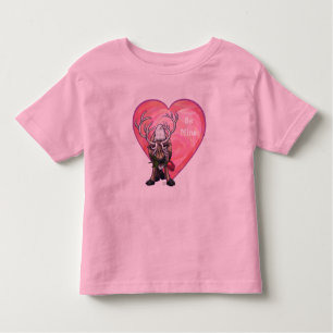 Camiseta De Bebé El día de San Valentín de renos