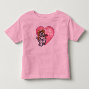 Camiseta De Bebé El día de San Valentín de St. Bernard