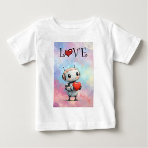 CAMISETA DE BEBÉ EL DÍA DE SAN VALENTÍN - ES TODO UN AMOR DE BOT 2