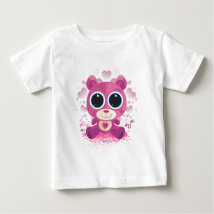 Camiseta De Bebé El día de San Valentín Teddy Bear