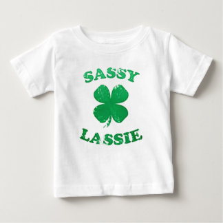 Camiseta De Bebé El día de St Patrick descarado del Lassie