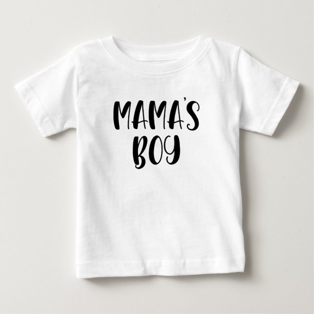 Camiseta De Bebé El día del niño de mamá (Anverso)