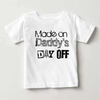 Camiseta De Bebé El día libre del papá