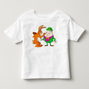 Camiseta De Bebé El dibujo animado Humpty Dumpty embroma la